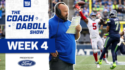 The Coach Daboll Show: Previewing Week 4 vs. Seahawks