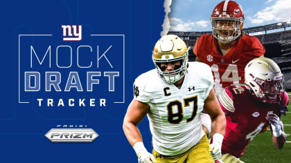 Mock Draft Tracker 9.0: WR for Giants in Round 1?