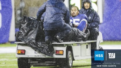 Giants' medical staff and EMS team always ready on gameday