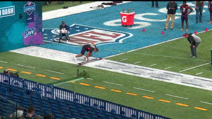 Buckner clocks 5.05 in the 40-yard dash at NFL Combine