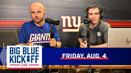 Big Blue Kickoff Live 8/18  Giants vs Panthers Expectations