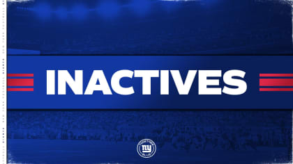 One-third of Giants' active roster on Week 18 injury report