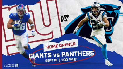2022 New York Giants Schedule: Giants to host Carolina Panthers in