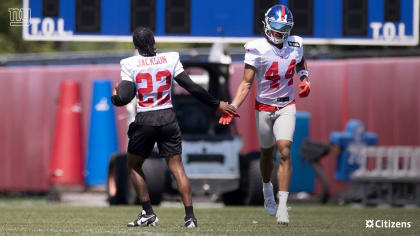 Giants' Jashaun Corbin, Dane Belton, Alex Cook impress in camp