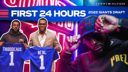 Congratulation Evan Neal New York Giants NFL Draft 2022 T-Shirt - REVER  LAVIE