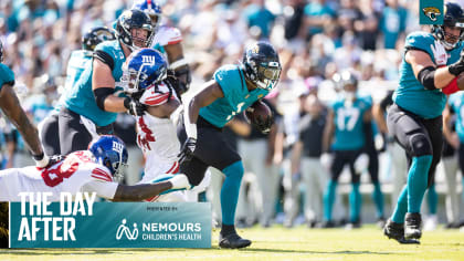 Jacksonville Jaguars center Luke Fortner (79) protects the pocket during an  NFL football game against the Tennessee Titans, Sunday, Dec. 11, 2022, in  Nashville, Tenn. (AP Photo/Peter Joneleit Stock Photo - Alamy