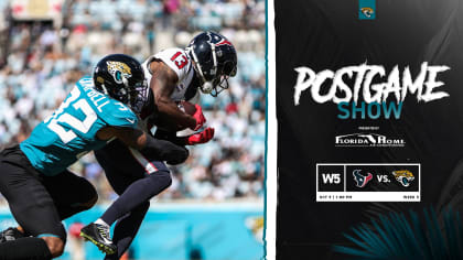 Houston Texans (13) vs. Jacksonville Jaguars (6), Postgame Show