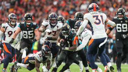 Agnew inactive for Jaguars against Broncos at Wembley