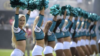 Jacksonville jaguars cheerleaders hi-res stock photography and