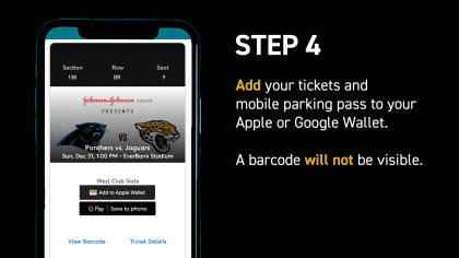 Jaguars Mobile Tickets & Parking Passes