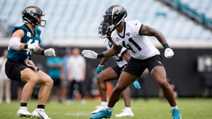 Jaguars' Josh Allen attends mandatory minicamp, vows to 'grow as a