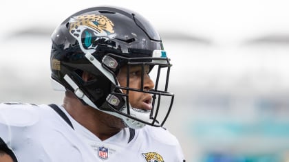 Jacksonville Jaguars defensive end Roy Robertson-Harris (95) runs