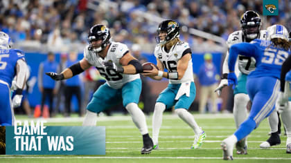 Detroit Lions vs Jacksonville Jaguars: Detroit Lions vs