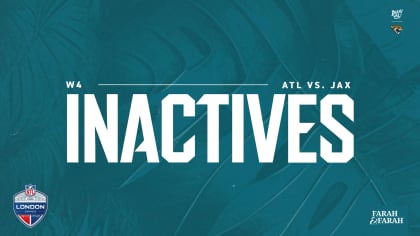 Actives & Inactives Ahead of Week 17 Kickoff