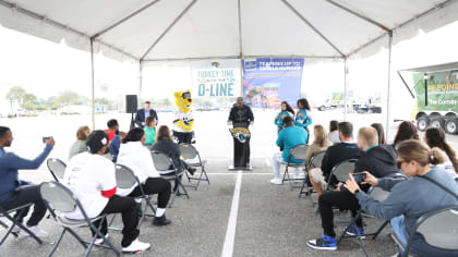 JAGUARS PLAYERS AND COACHES, PUBLIX, PEPSICO AND PARTNERS SUPPORT