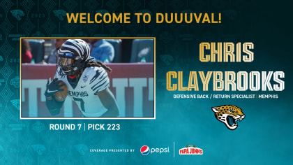 Jaguars CB Chris Claybrooks becomes fifth player placed on COVID