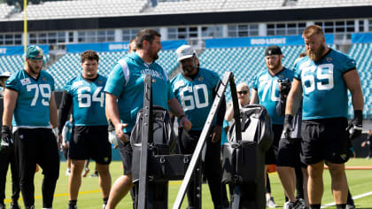 Jaguars offensive line will face tough task on Sunday against Commanders