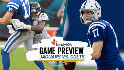 Indianapolis Colts Vs Jacksonville Jaguars Week 1 Preview - A to Z