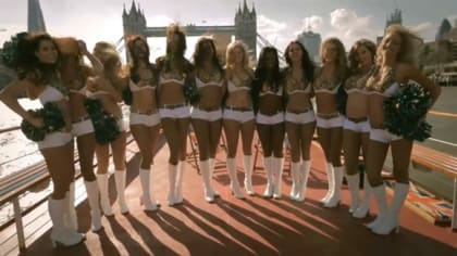 Video: Dallas Cowboys Cheerleaders release their 2013 swimsuit calendar at  release party