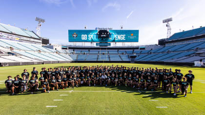 Jaguars host flag football event for girls at TIAA Bank Field 