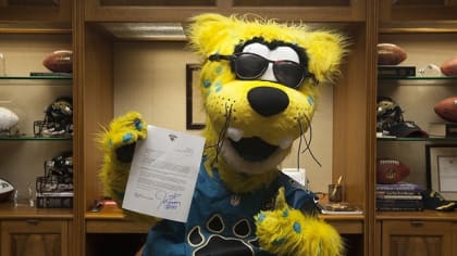 jacksonville jaguars mascot outfit