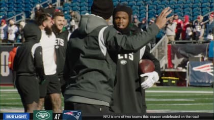 New York Jets Vs. New England Patriots Pre Game GIF - Nfl National