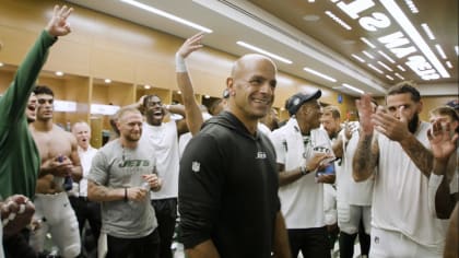 Week 16 Game Balls Go To  Locker Room Celebration 