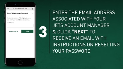 ticket master password reset