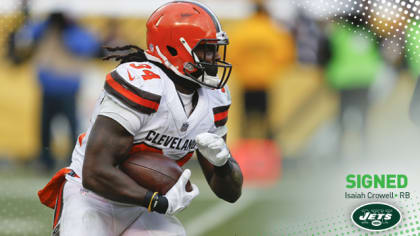 Jets Sign RB Isaiah Crowell