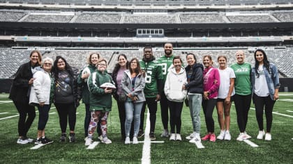 Quinnen Williams Michael Carter Quincy New York Jets Signed Photo