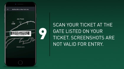 New York Jets  Mobile Ticketing