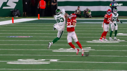 Jets QB Zach Wilson Dives For First Rushing TD Of Season