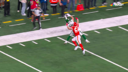 Jets QB Zach Wilson Dives For First Rushing TD Of Season