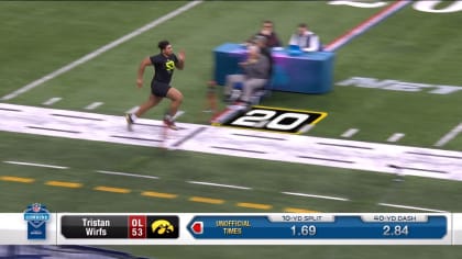 Is the 40 yard dash the most important combine drill?