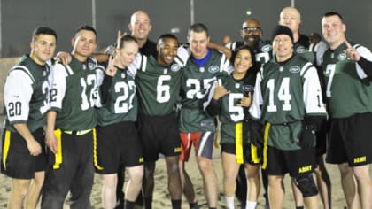 U.S. Military Honors Sacrifices Of NFL Players By Wearing Jerseys