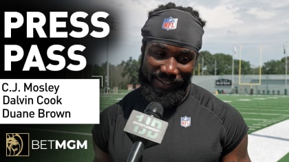 Jets Press Pass  C.J. Mosley, Dalvin Cook & Duane Brown Preview