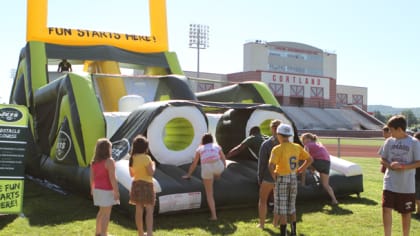 New York Jets' 2014 training camp schedule at SUNY Cortland 