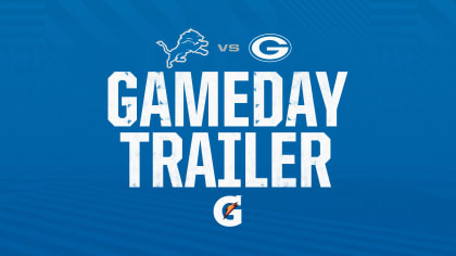 Lions vs. Packers Game Trailer