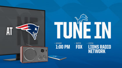 Listen to Detroit Lions Radio & Live Play-by-Play