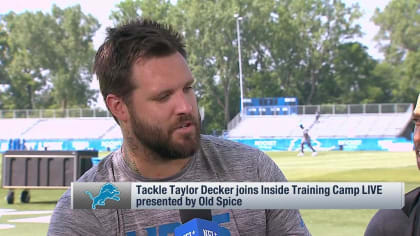 Detroit Lions on X: .@__taylordecker has been an ⚓️ at LT 