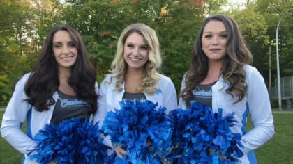 Detroit Lions Cheerleaders debut