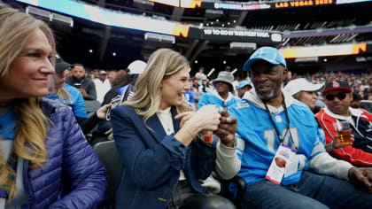 Detroit Lions president and CEO Rod Wood watches during an NFL