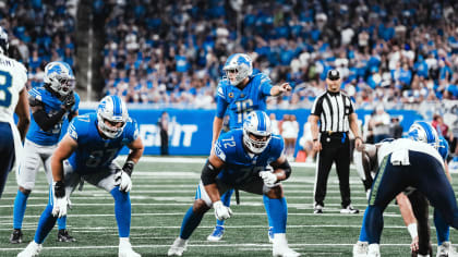 Jared Goff connects with Kalif Raymond on a 36-yard FLEA-FLICKER TD to give  the Lions the lead vs. the Seahawks