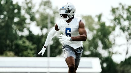 Detroit Lions cornerback Ifeatu Melifonwu lays the boom on a