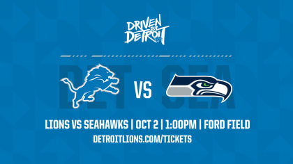 detroit lions and seahawks