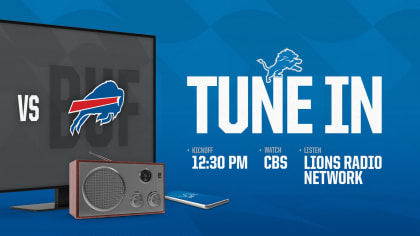 Buffalo Bills vs. Detroit Lions: How to watch live NFL