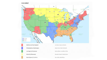 NFL coverage map 2022: TV schedule Week 3