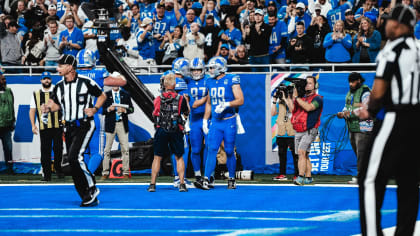 Lions locker room celebration - Detroit Lions — The Den - The Den