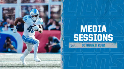 Detroit Lions running back Craig Reynolds (46) rushes against the  Washington Commanders during an NFL football game, Sunday, Sept. 18, 2022,  in Detroit. (AP Photo/Rick Osentoski Stock Photo - Alamy