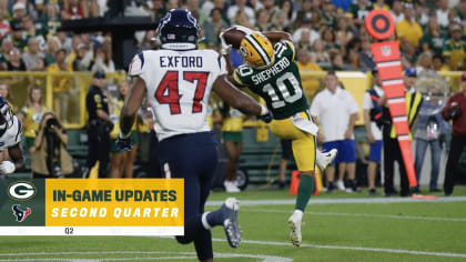 NFL: Packers hold on for 28-26 preseason win over Texans